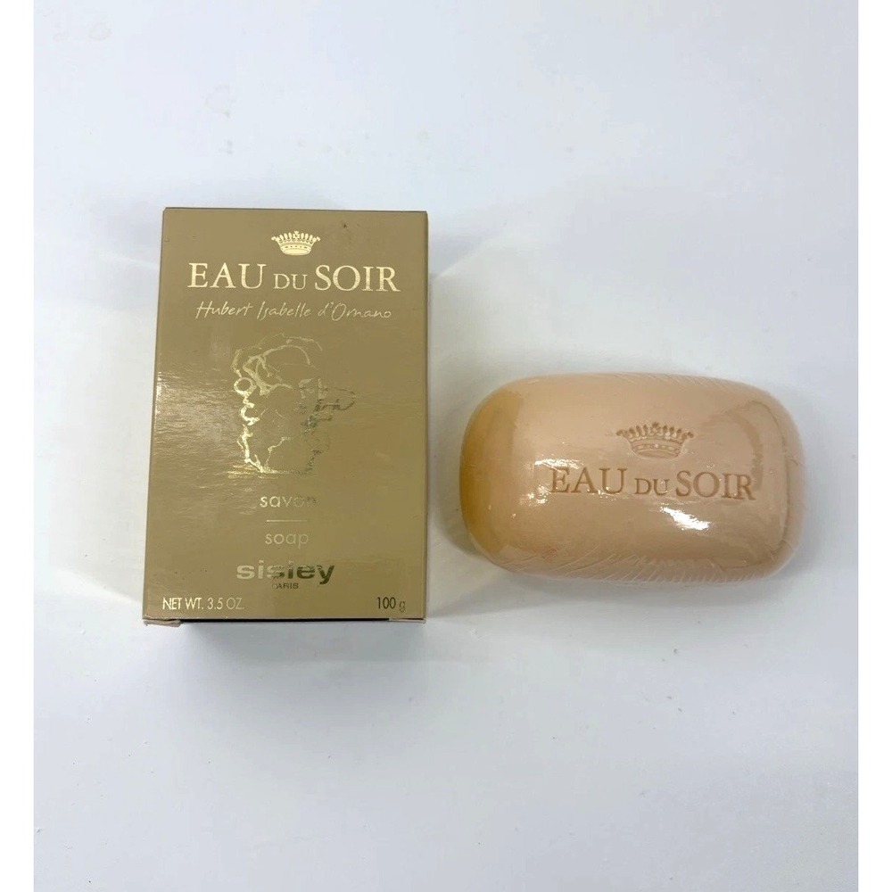 Sisley Paris Eau Du Soir Perfumed Soap 100g / 3.5 oz Luxury Bath Bar Sealed NIB
